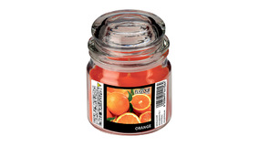 Appelsin - Glaskrukke m/lg - Stor