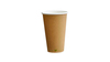 Kaffebger - Pap - 40 cl - Bionedbrydelig - Brun