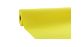 Airlaid Rulledug 25m Gul - Stoflignende - Mank