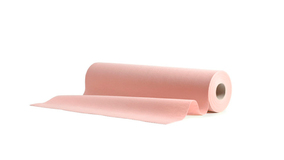 Airlaid Bordlber Perforeret - 0,4 x 24 m. Rosa Stofprget